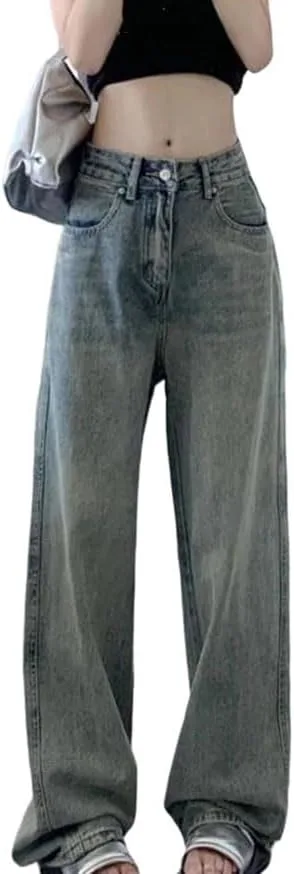 Женские джинсы Vintage High Waist Wide Leg
Женские джинсы Vintage High Waist Wide Leg
