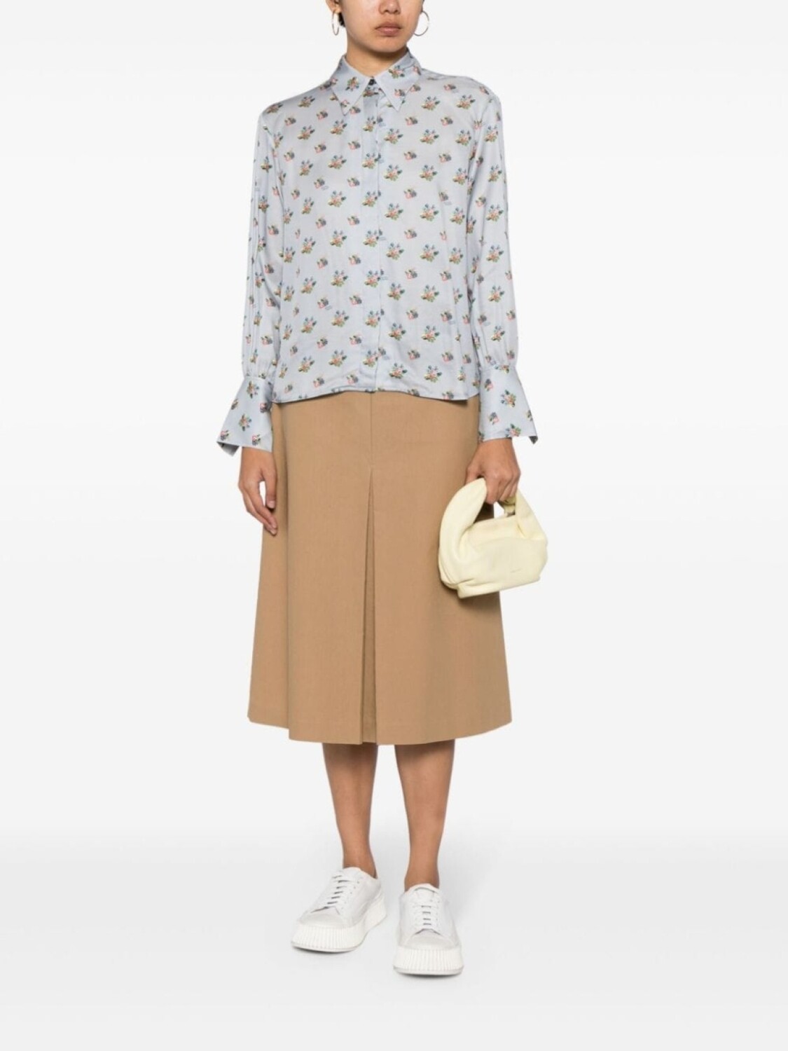 Maison Kitsuné твиловая рубашка с цветочным принтом, синий
Maison Kitsuné твиловая рубашка с цветочным принтом, синий