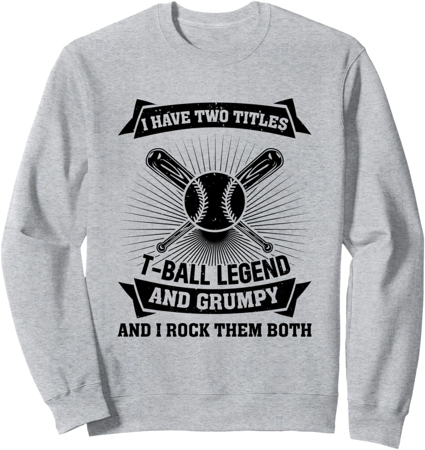 У меня два титула: Легенда ти-бола и Ворчун - Забавная толстовка для ти-бола Funny Tee-Ball Quotes, серый
У меня два титула: Легенда ти-бола и Ворчун - Забавная толстовка для ти-бола Funny Tee-Ball Quotes, серый