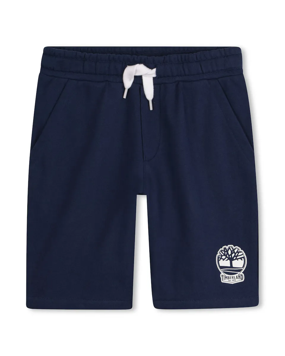 Шорты-бермуды для мальчиков с карманами и кулиской Timberland, тёмно-синий
Шорты-бермуды для мальчиков с карманами и кулиской Timberland, тёмно-синий