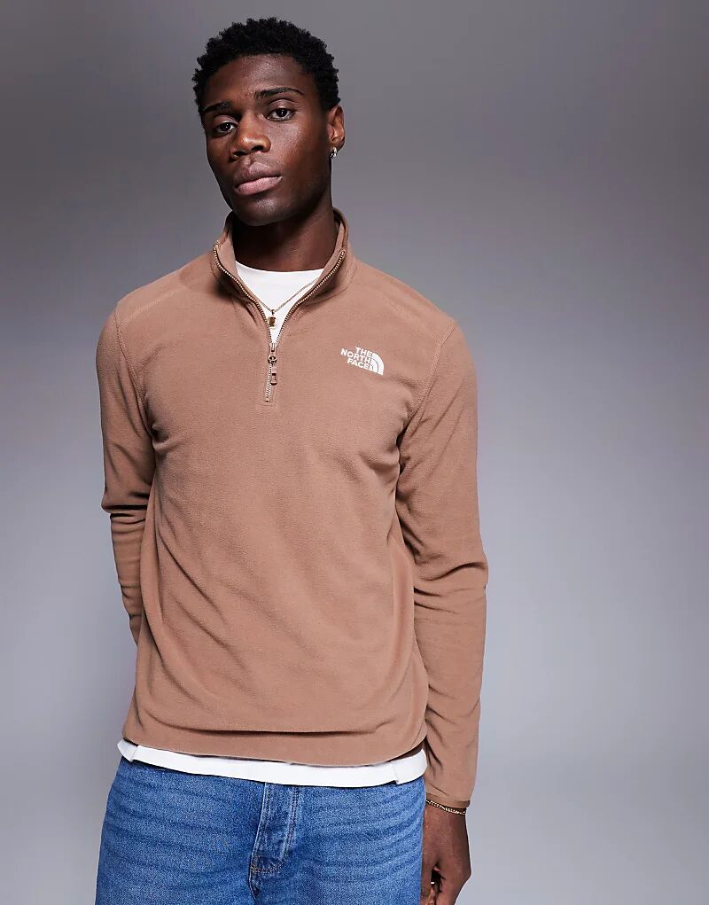 Флис Glacier 1/4 молнии коричневого цвета The North Face
Флис Glacier 1/4 молнии коричневого цвета The North Face