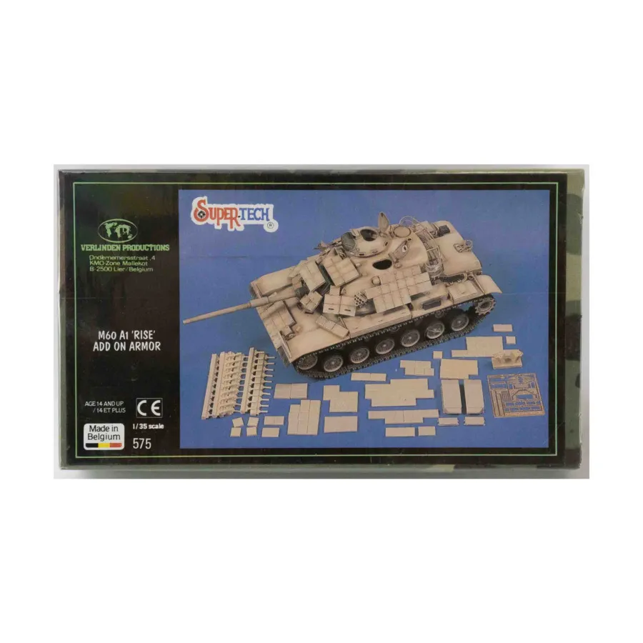 Дополнительная броня M60 A1 «Rise», WWII - Assorted (1:35)
Дополнительная броня M60 A1 «Rise», WWII - Assorted (1:35)