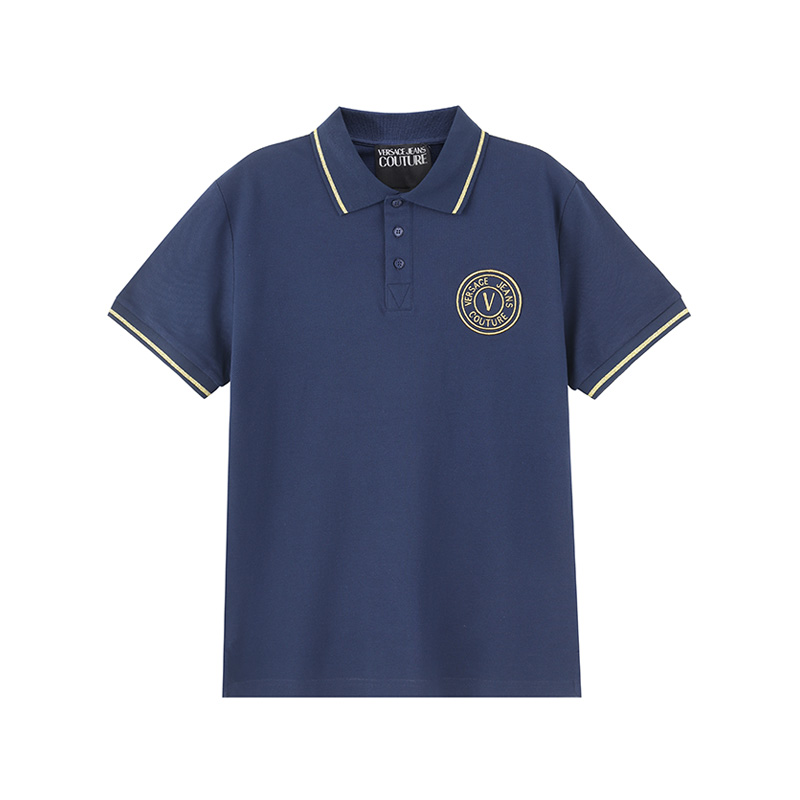 Футболка-поло с вышитым логотипом Versace Jeans Couture, marine синий
Футболка-поло с вышитым логотипом Versace Jeans Couture, marine синий