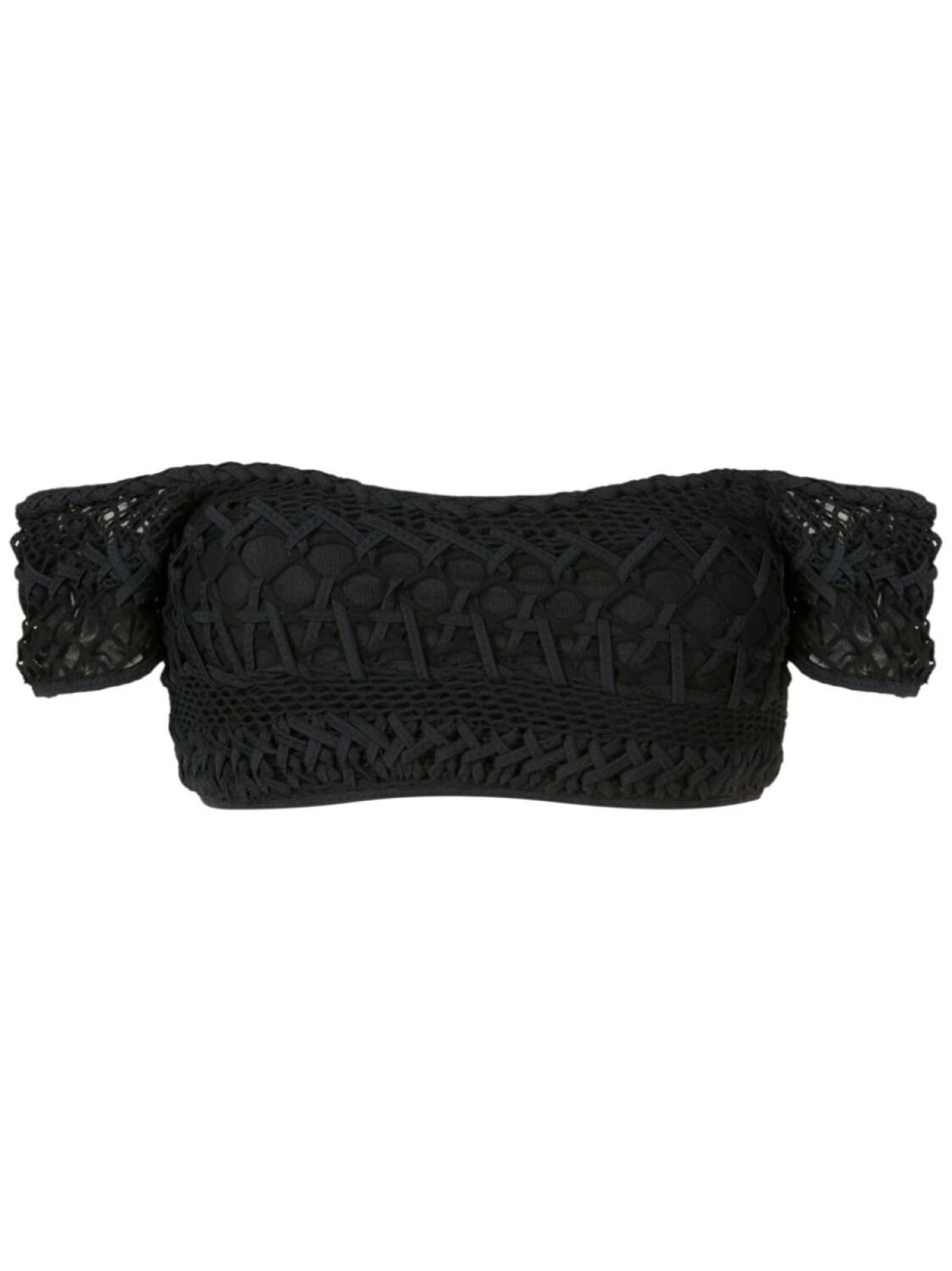 Amir Slama укороченный топ с открытыми плечами, черный
Amir Slama укороченный топ с открытыми плечами, черный