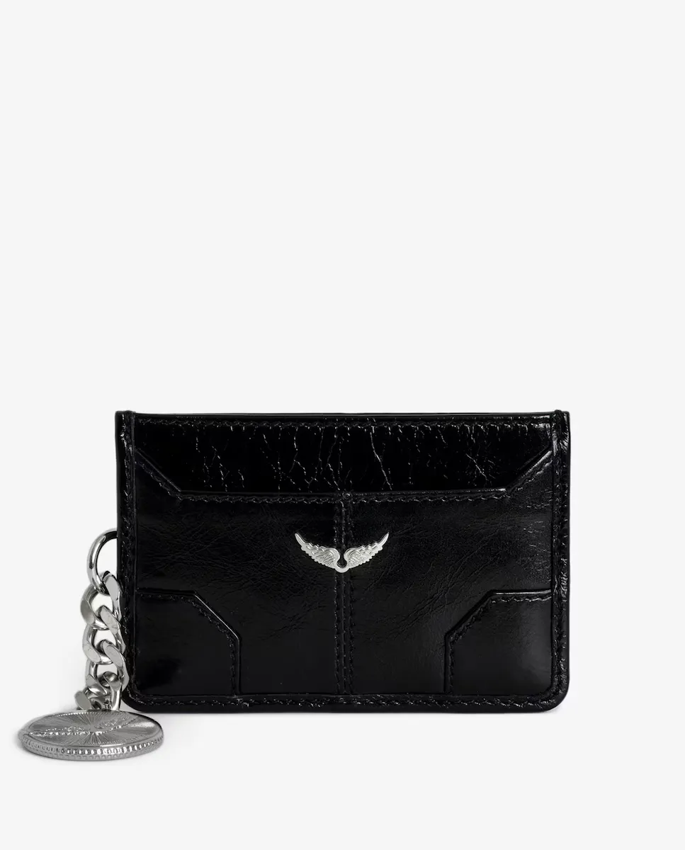 Женский держатель для карт Sunny Pass из черной кожи Zadig & Voltaire, чёрный
Женский держатель для карт Sunny Pass из черной кожи Zadig & Voltaire, чёрный