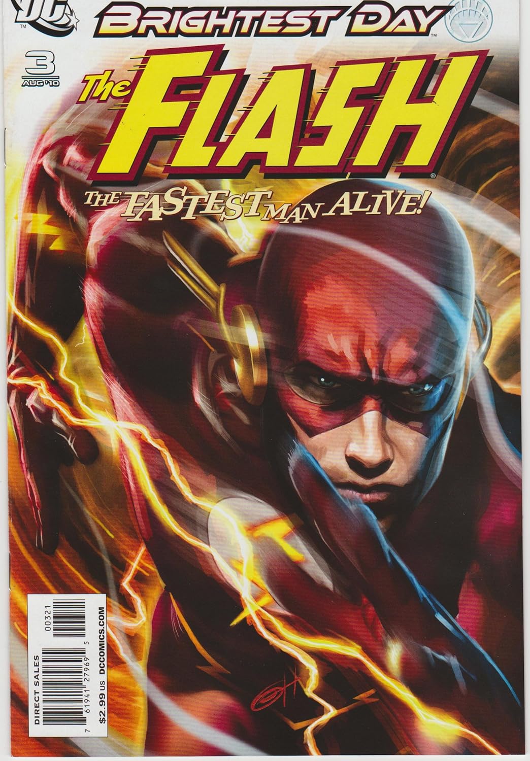 The Flash #3 (Brightest Day) Variant Cover (DC)
The Flash #3 (Brightest Day) Variant Cover (DC)