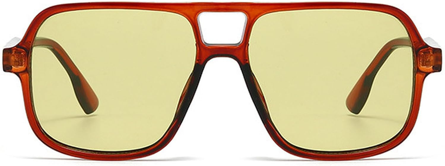 Ретро-солнцезащитные очки с двойной перемычкой, квадратной формы, женские, модные, с леопардовым принтом, трендовые мужские, с заклепками, конфетного цвета, солнцезащитные очки UV400 mincl, Brown Green
Ретро-солнцезащитные очки с двойной перемычкой, квадратной формы, женские, модные, с леопардовым принтом, трендовые мужские, с заклепками, конфетного цвета, солнцезащитные очки UV400 mincl, Brown Green