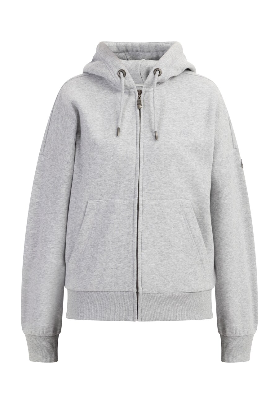 Толстовка с капюшоном на молнии DreiMaster Vintage Idem, пятнистый серый
Толстовка с капюшоном на молнии DreiMaster Vintage Idem, пятнистый серый