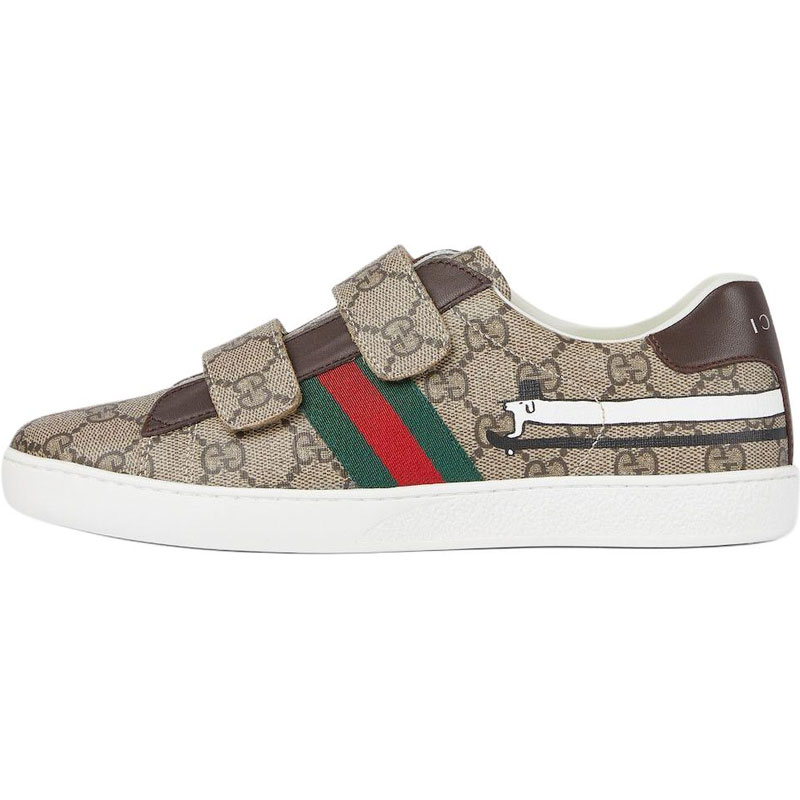 GUCCI Кроссовки для скейтбординга ACE Low top Kids' Beige Brown для подростков
GUCCI Кроссовки для скейтбординга ACE Low top Kids' Beige Brown для подростков