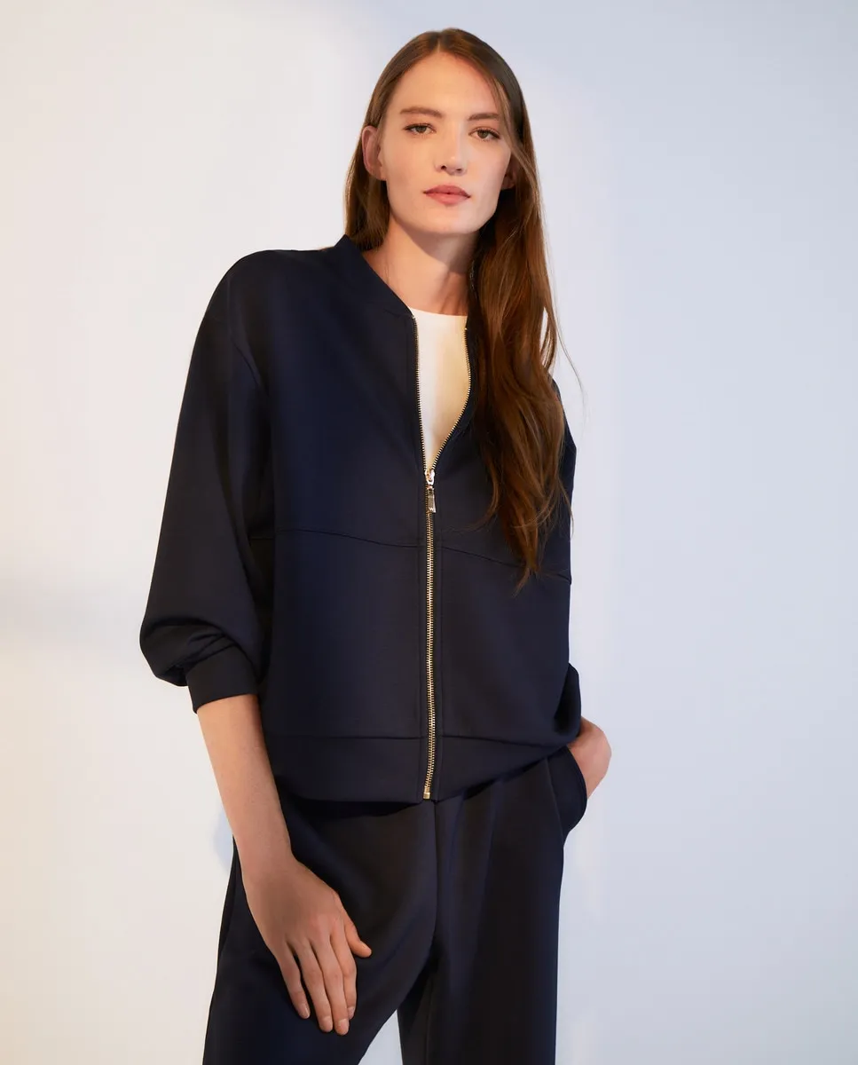 Женская толстовка-бомбер из неопрена Woman El Corte Inglés, тёмно-синий
Женская толстовка-бомбер из неопрена Woman El Corte Inglés, тёмно-синий