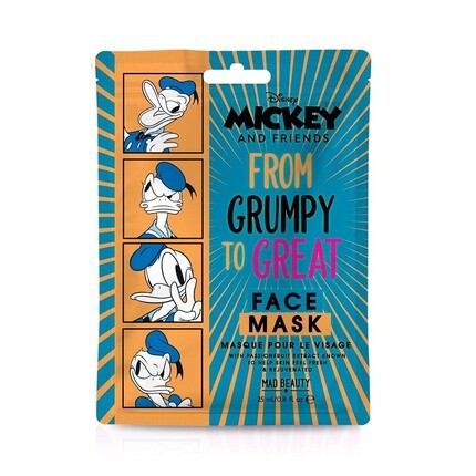 Маска для лица Disney «Дональд Дак от друзей Микки Мауса», увлажняющая и омолаживающая тканевая маска, Mad Beauty
Маска для лица Disney «Дональд Дак от друзей Микки Мауса», увлажняющая и омолаживающая тканевая маска, Mad Beauty