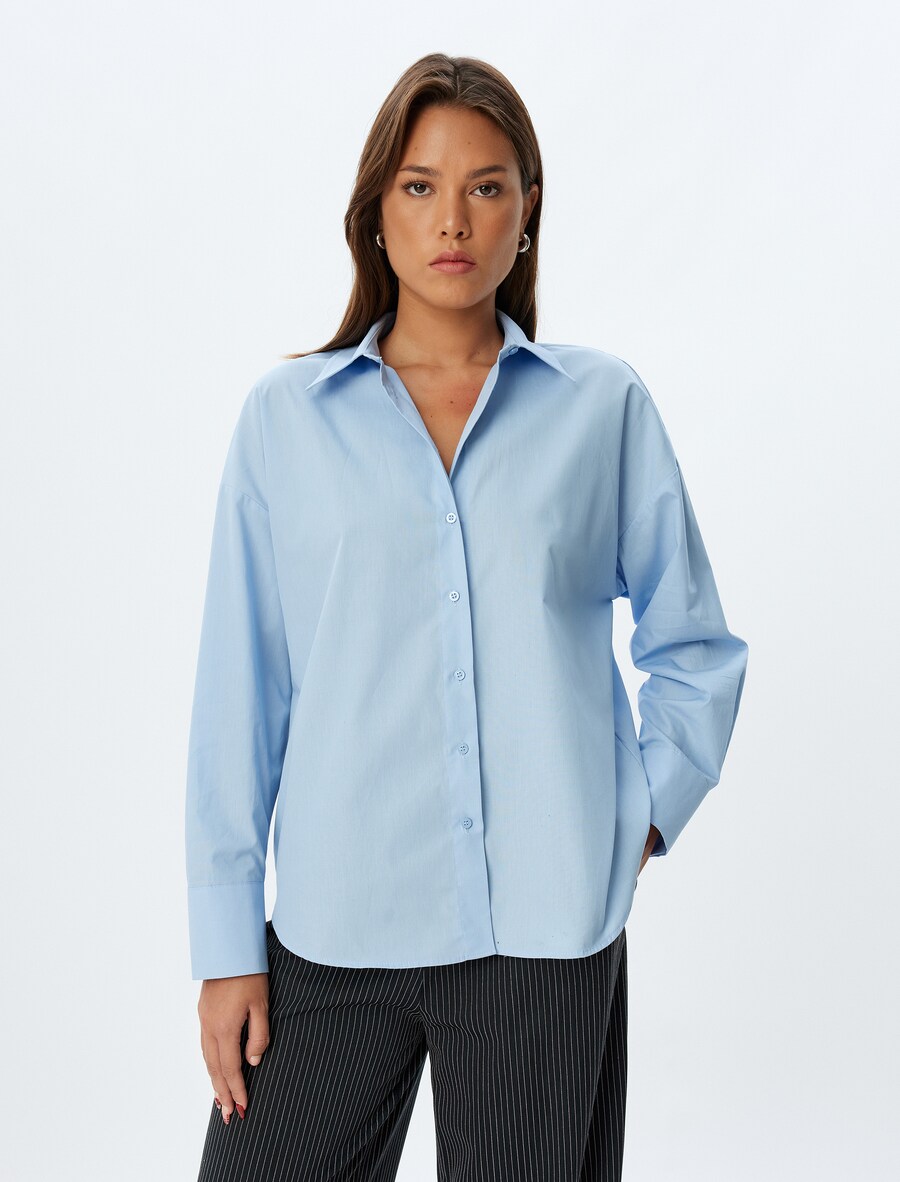 Блуза Koton, светло-синий
Блуза Koton, светло-синий