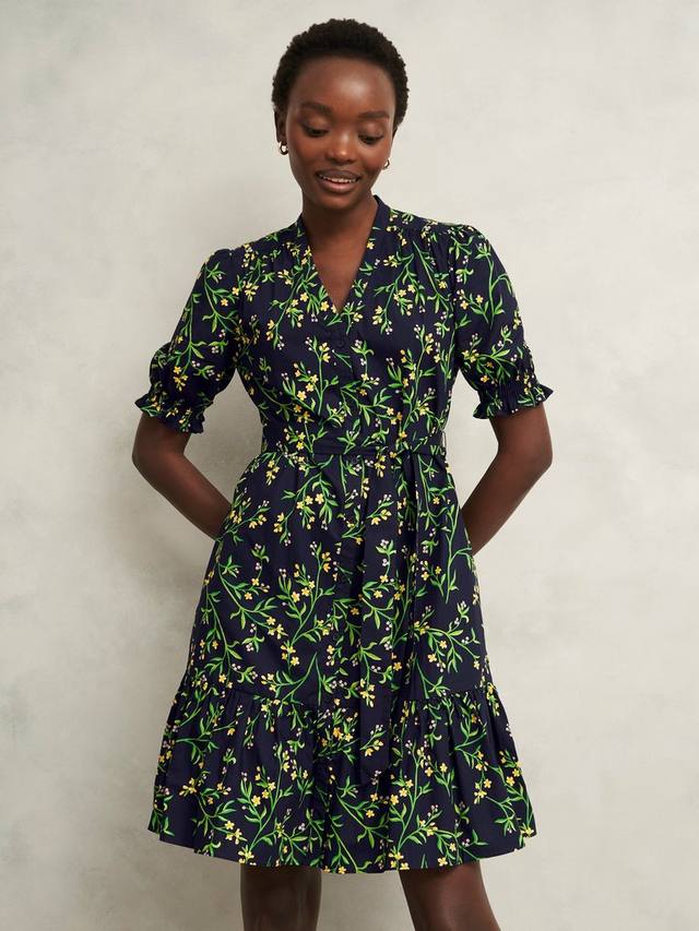 Мини-платье кристины в цветочек Hobbs, темно-синий/разноцветный
Мини-платье кристины в цветочек Hobbs, темно-синий/разноцветный