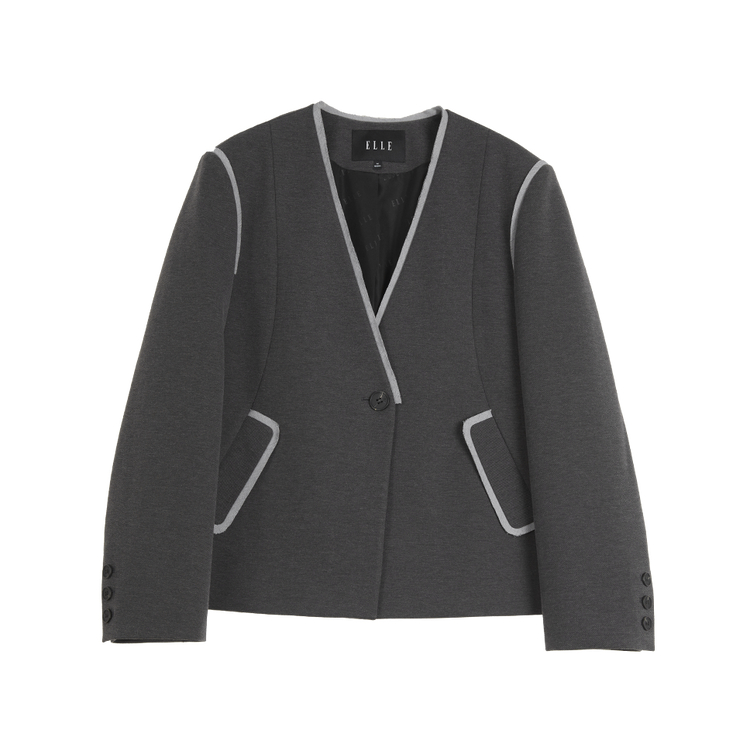 ELLE Деловой костюм женский темно-серый
ELLE Деловой костюм женский темно-серый