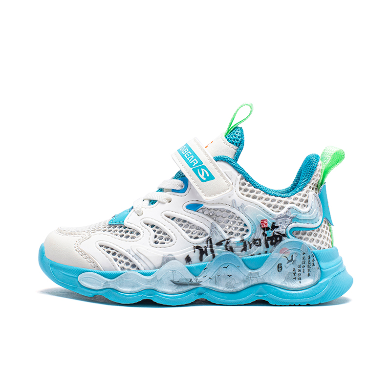 Кроссовки детские с противоскользящей подошвой и износостойкими подошвами для бега HOBIBEAR, белый/синий
Кроссовки детские с противоскользящей подошвой и износостойкими подошвами для бега HOBIBEAR, белый/синий