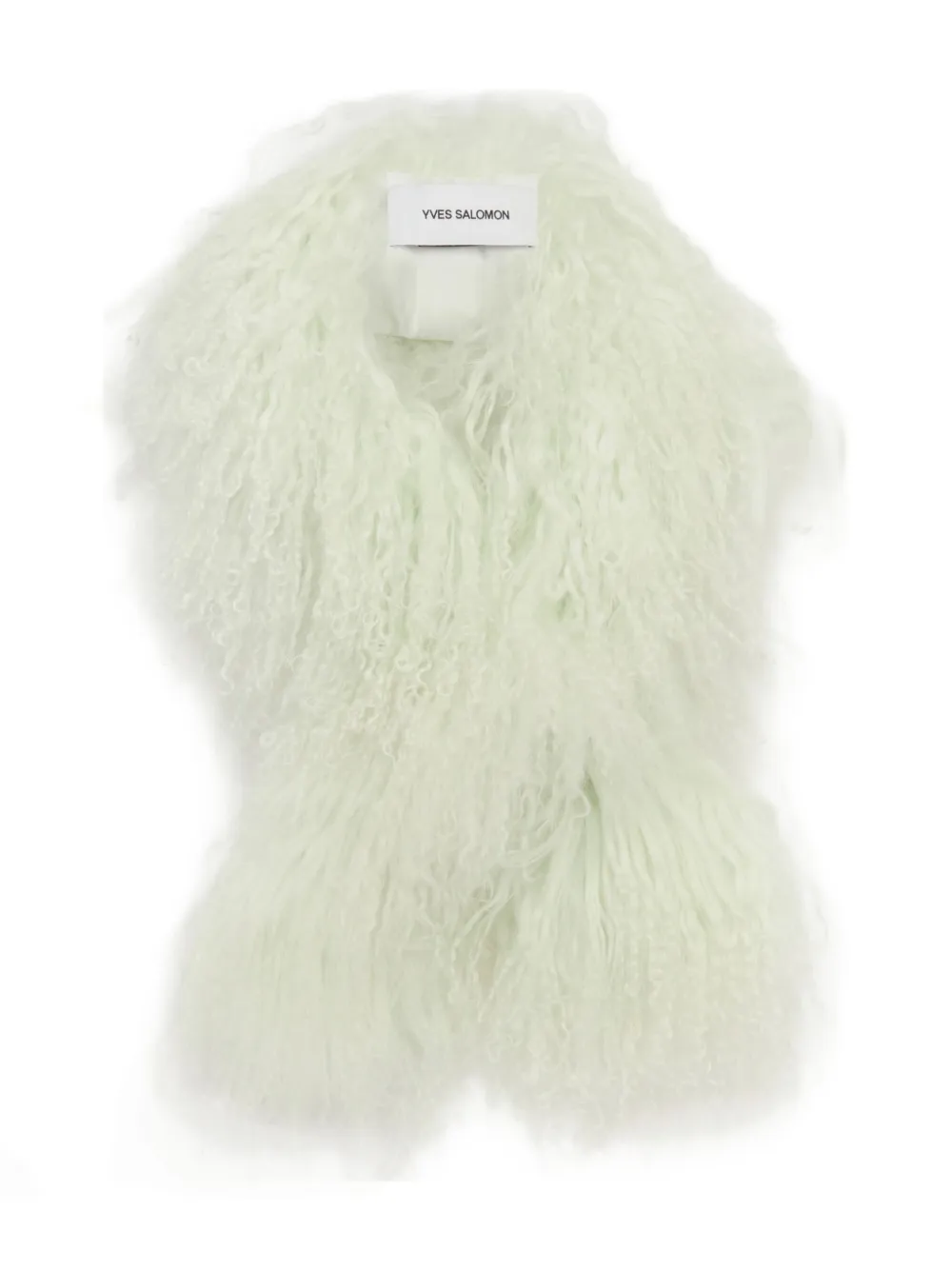 Шерстяной шарф из овечьей шерсти YVES SALOMON, зеленый
Шерстяной шарф из овечьей шерсти YVES SALOMON, зеленый