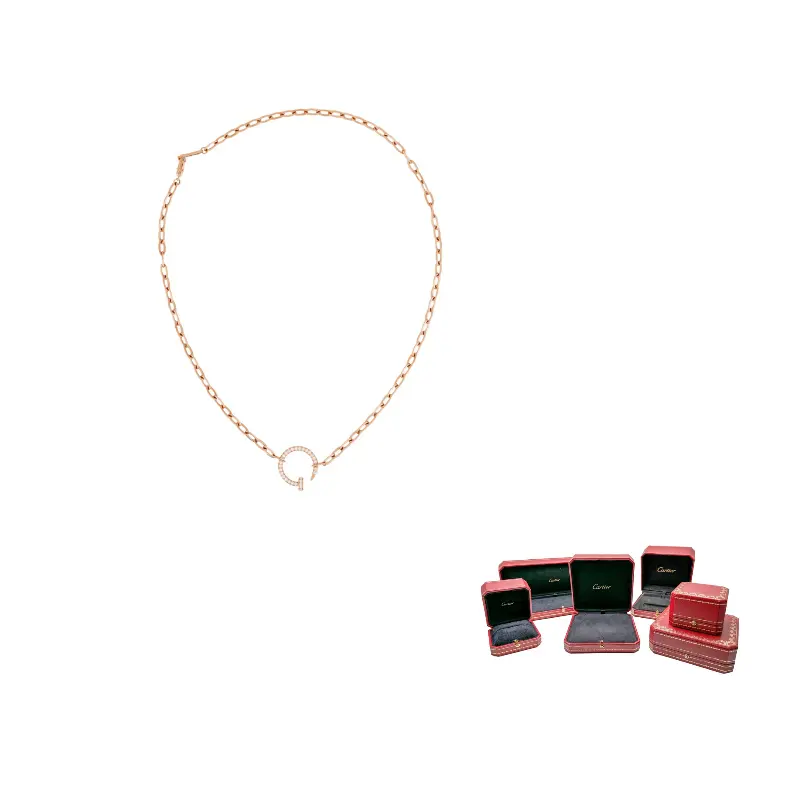 Cartier 18K Rose Gold ожерелье Unisex
Cartier 18K Rose Gold ожерелье Unisex