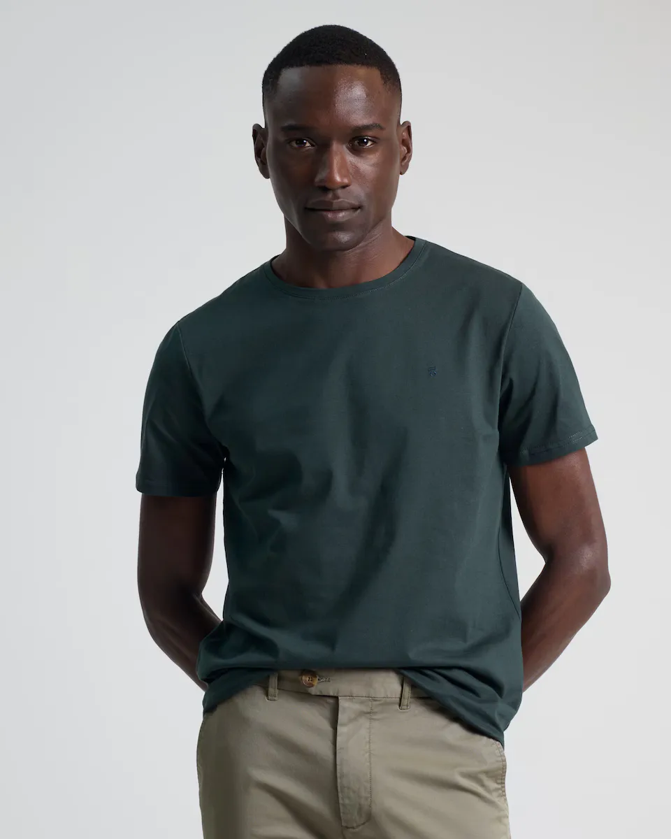 Мужская базовая хлопковая футболка PuroEgo, темно-зеленый
Мужская базовая хлопковая футболка PuroEgo, темно-зеленый