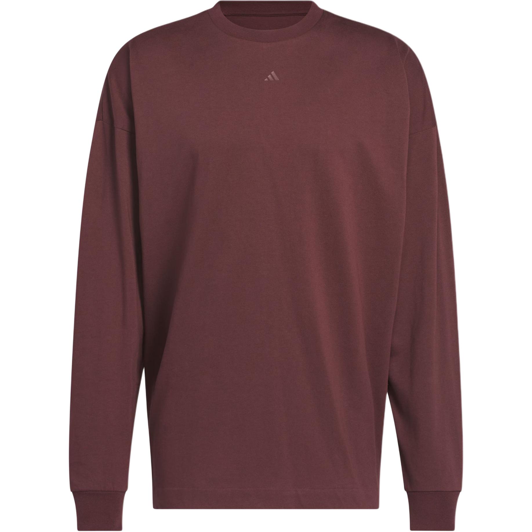 С AdiClub баскетбольная футболка с длинным рукавом унисекс Adidas, красный
С AdiClub баскетбольная футболка с длинным рукавом унисекс Adidas, красный