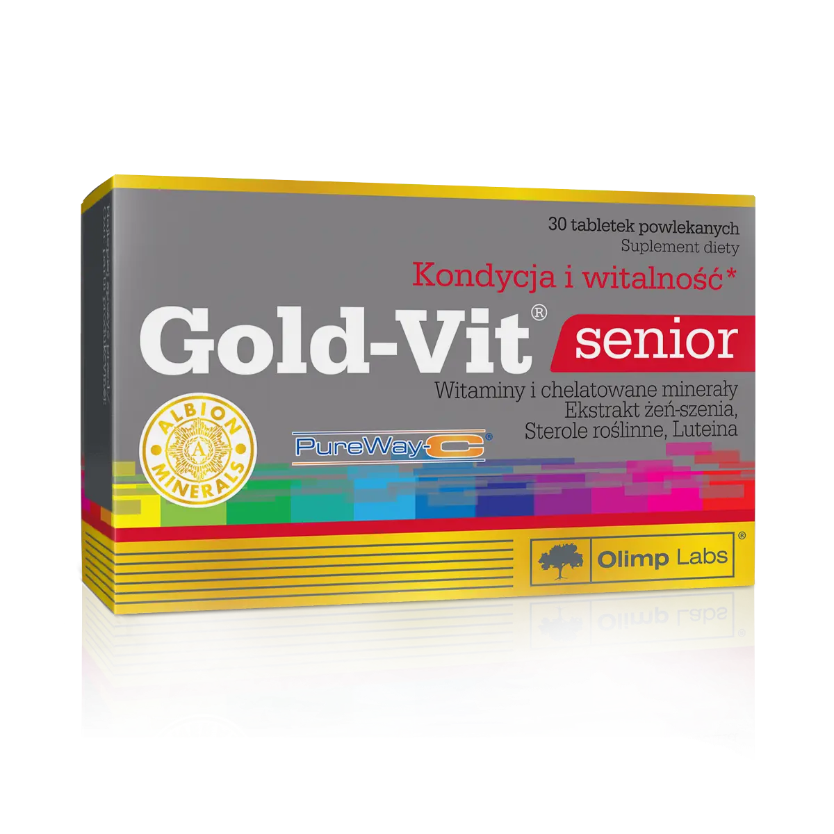 Olimp Gold-Vit Senior витамины для пожилых людей, 30 шт.
Olimp Gold-Vit Senior витамины для пожилых людей, 30 шт.