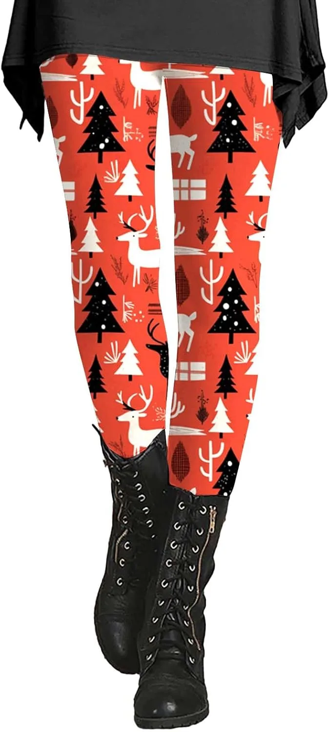 Рождественские леггинсы FlekmanArt для женщин с принтом Санта-Клауса
Рождественские леггинсы FlekmanArt для женщин с принтом Санта-Клауса