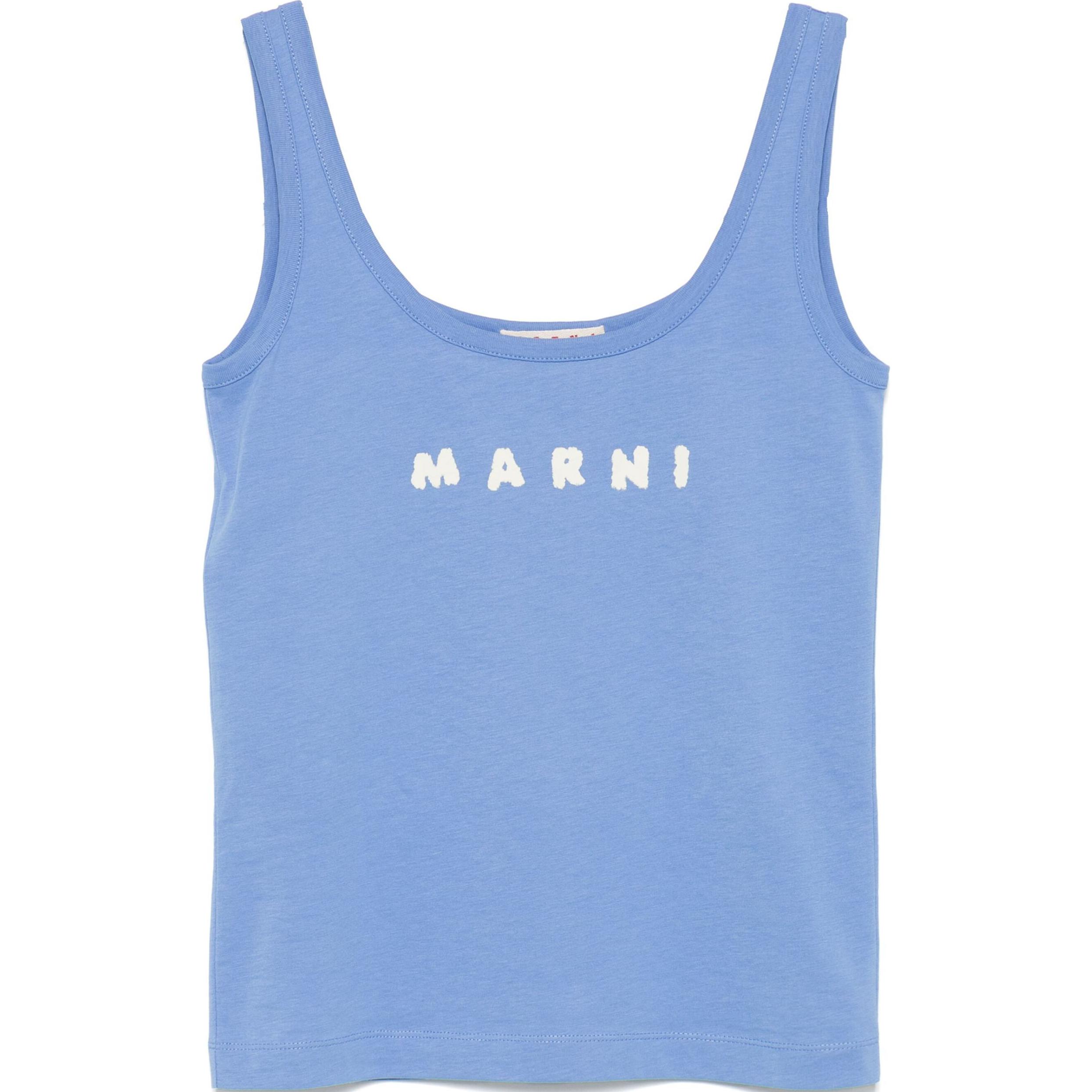 Топ с логотипом MARNI, синий
Топ с логотипом MARNI, синий