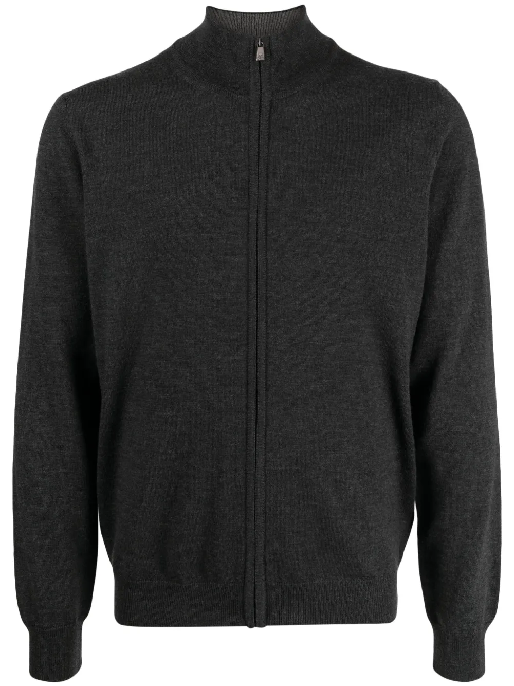 Кардиган на молнии с воротником-стойкой Corneliani, серый
Кардиган на молнии с воротником-стойкой Corneliani, серый