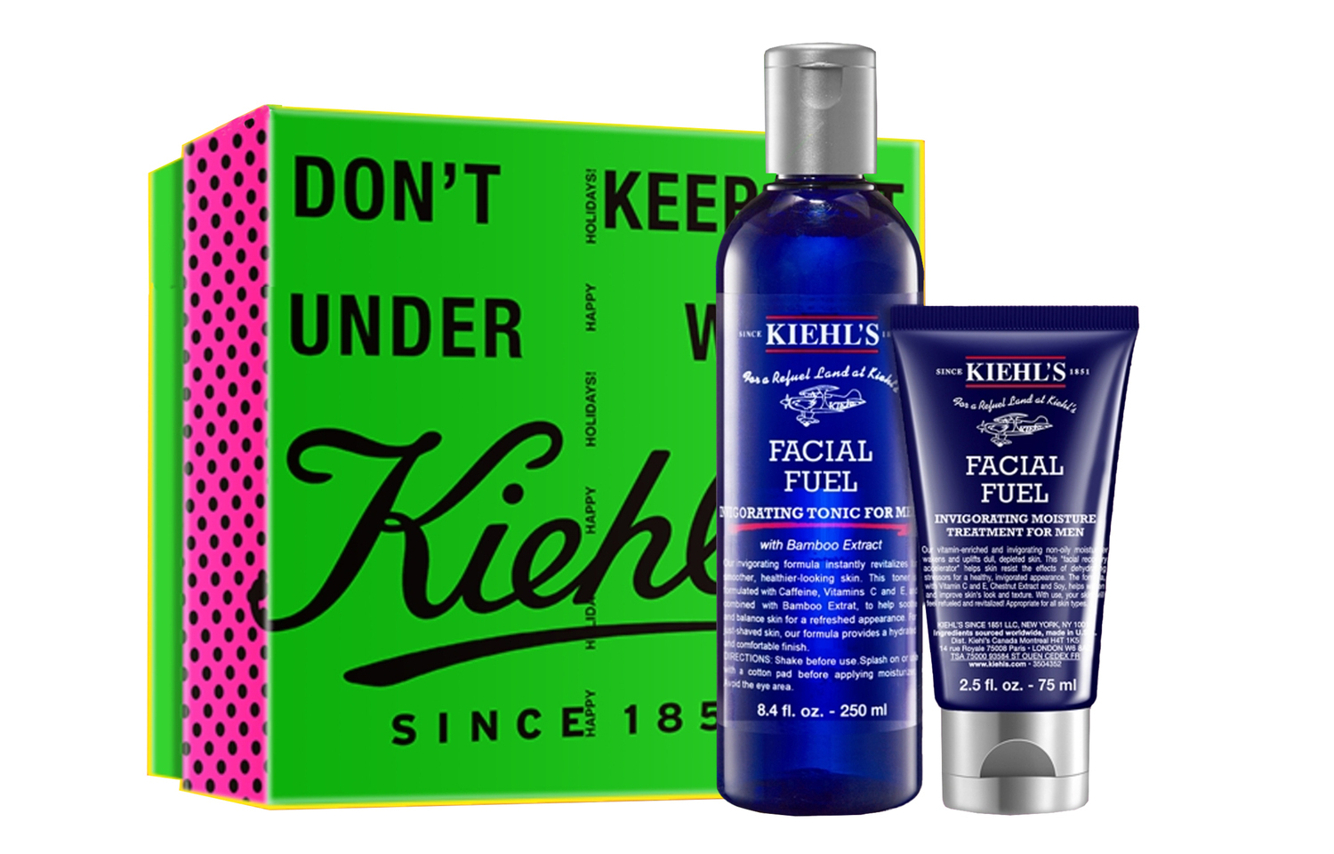 Keyanshi 2024 рождественский лимитированный набор для ухода за кожей освежающий увлажняющий 250мл+75мл Kiehl's
Keyanshi 2024 рождественский лимитированный набор для ухода за кожей освежающий увлажняющий 250мл+75мл Kiehl's