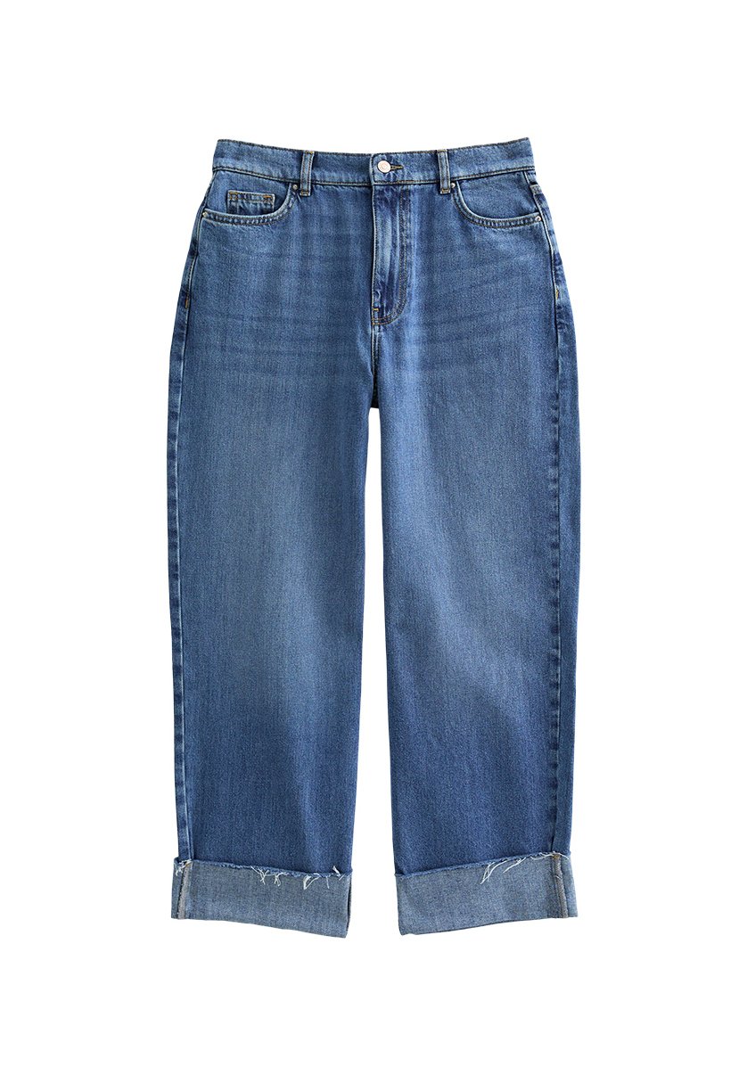 Джинсы свободного кроя HONEY TURN UP New Look, синий
Джинсы свободного кроя HONEY TURN UP New Look, синий