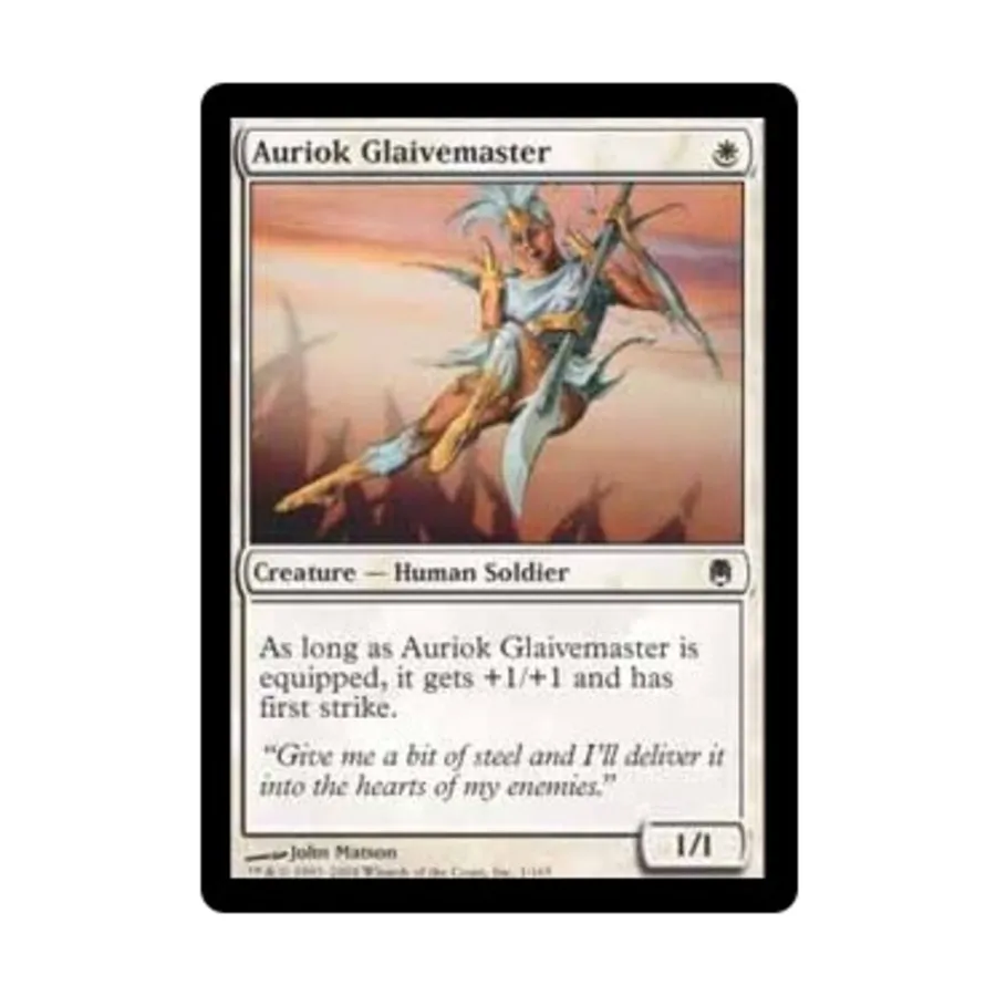 CCG Ауриок Мастер Глеф (клавиша), MTG - Darksteel
CCG Ауриок Мастер Глеф (клавиша), MTG - Darksteel