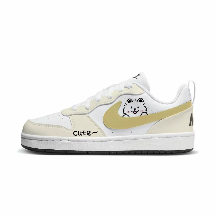 Nike Court Borough Custard Bubbles Low top детские скейтерские кроссовки белые для подростков
Nike Court Borough Custard Bubbles Low top детские скейтерские кроссовки белые для подростков