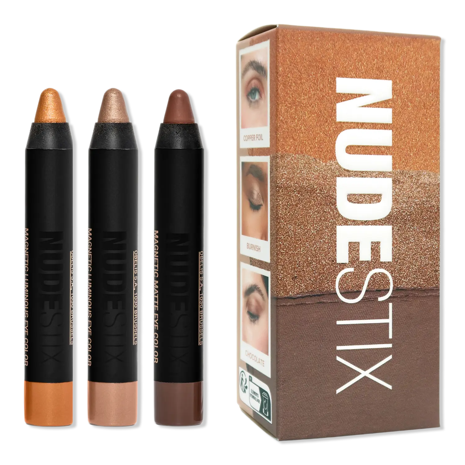 Тени для век Smokey Gold Eyes 3 Piece Mini Eye Kit NUDESTIX
Тени для век Smokey Gold Eyes 3 Piece Mini Eye Kit NUDESTIX
