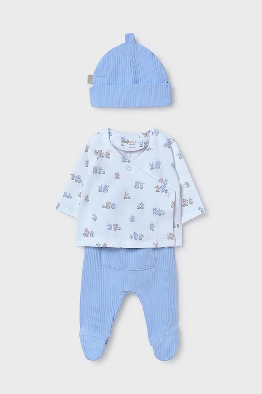 Комплект для новорожденного Mayoral Newborn, синий
Комплект для новорожденного Mayoral Newborn, синий
