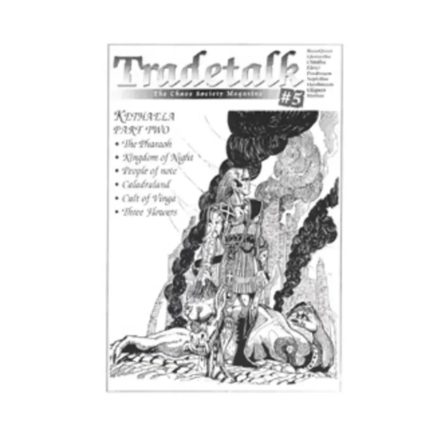 Журнал #5 "Kethaelan Part #2", TradeTalk Magazine (RuneQuest)
Журнал #5 "Kethaelan Part #2", TradeTalk Magazine (RuneQuest)