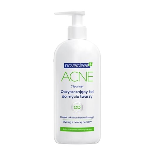 Очищающий гель для умывания лица, 150 мл NOVACLEAR, Acne Cleanser