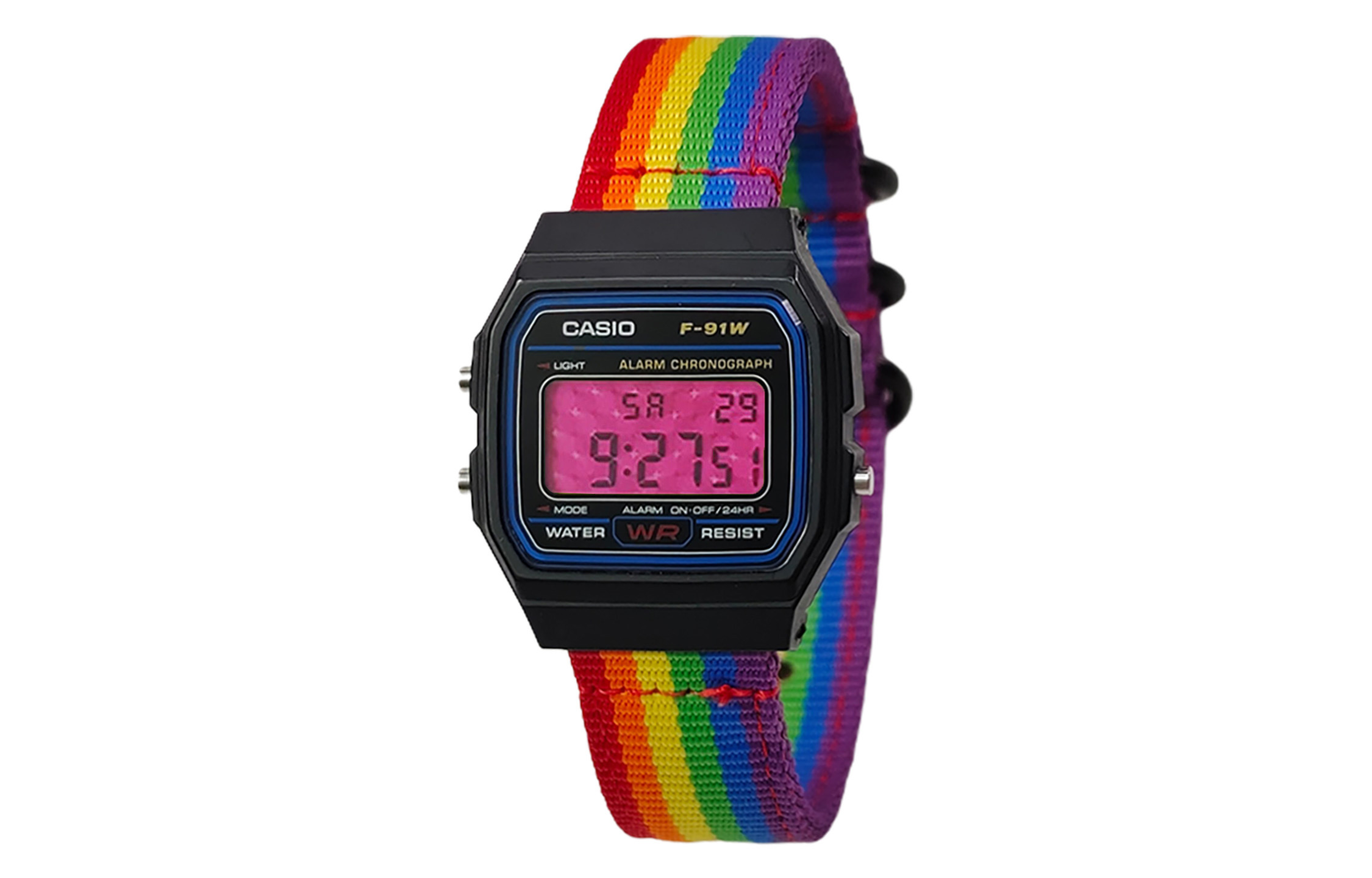 CASIO Мужские часы Retrofit Series с кварцевым механизмом и нейлоновым ремешком, черный циферблат
CASIO Мужские часы Retrofit Series с кварцевым механизмом и нейлоновым ремешком, черный циферблат