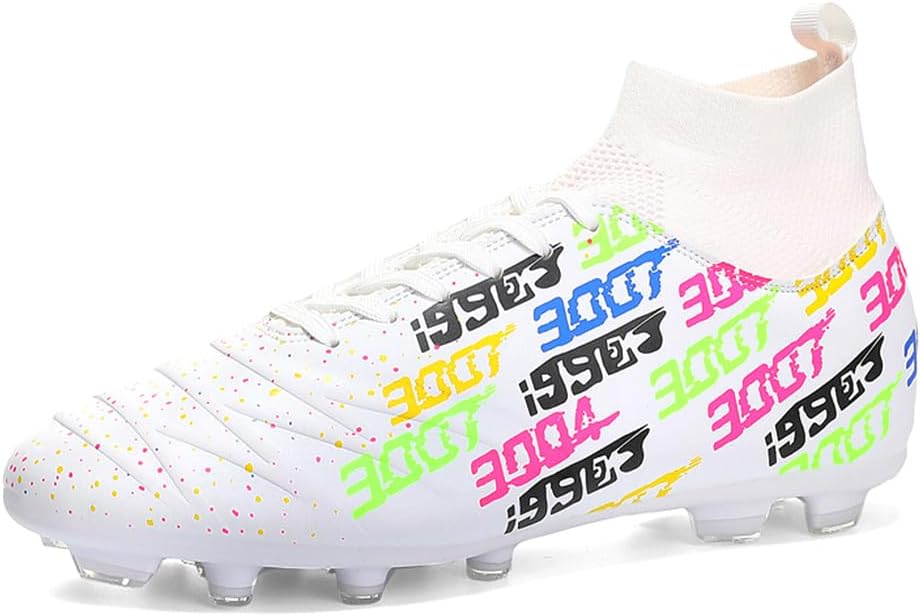 Кроссовки MAUGELY для мужчин с шипами для твердого грунта, футбольная обувь, легкая для бега, уличная, удобная для тренировок и игры в футбол, белый/синий
Кроссовки MAUGELY для мужчин с шипами для твердого грунта, футбольная обувь, легкая для бега, уличная, удобная для тренировок и игры в футбол, белый/синий