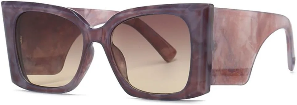 Большие женские солнцезащитные очки «кошачий глаз» для женщин и мужчин, в ретро-оправе, солнцезащитные очки с защитой от УФ-излучения UV400 VFDHN, Blue Flower Tea
Большие женские солнцезащитные очки «кошачий глаз» для женщин и мужчин, в ретро-оправе, солнцезащитные очки с защитой от УФ-излучения UV400 VFDHN, Blue Flower Tea