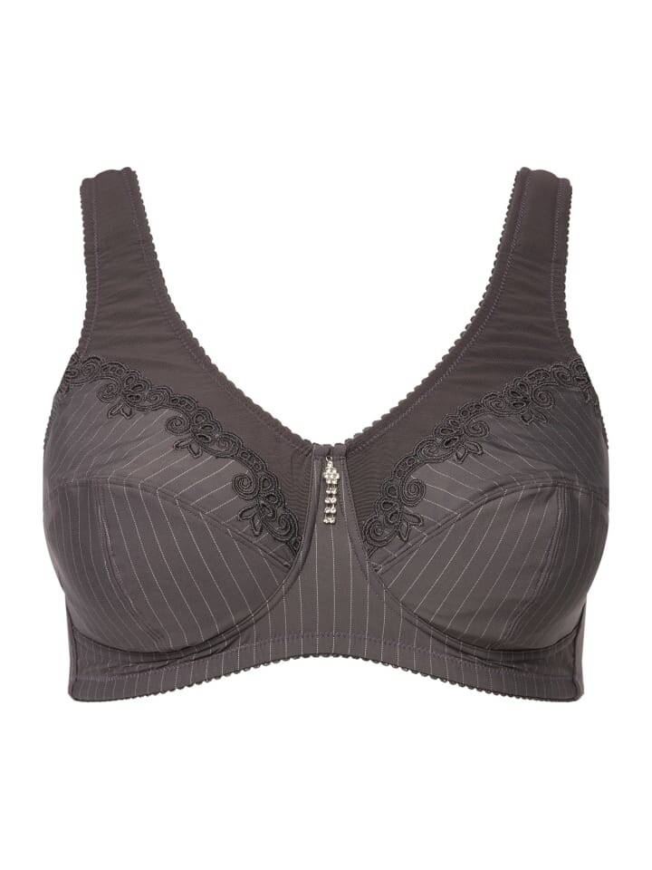 Бюстгальтер на косточках Ulla Popken, антрацит
Бюстгальтер на косточках Ulla Popken, антрацит