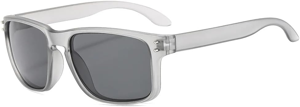 Популярные поляризованные солнцезащитные очки для мужчин, пляжные поляризованные очки для женщин, ретро-солнцезащитные очки, очки с защитой от УФ-излучения UV400 KTUCN, Transparent Gray
Популярные поляризованные солнцезащитные очки для мужчин, пляжные поляризованные очки для женщин, ретро-солнцезащитные очки, очки с защитой от УФ-излучения UV400 KTUCN, Transparent Gray