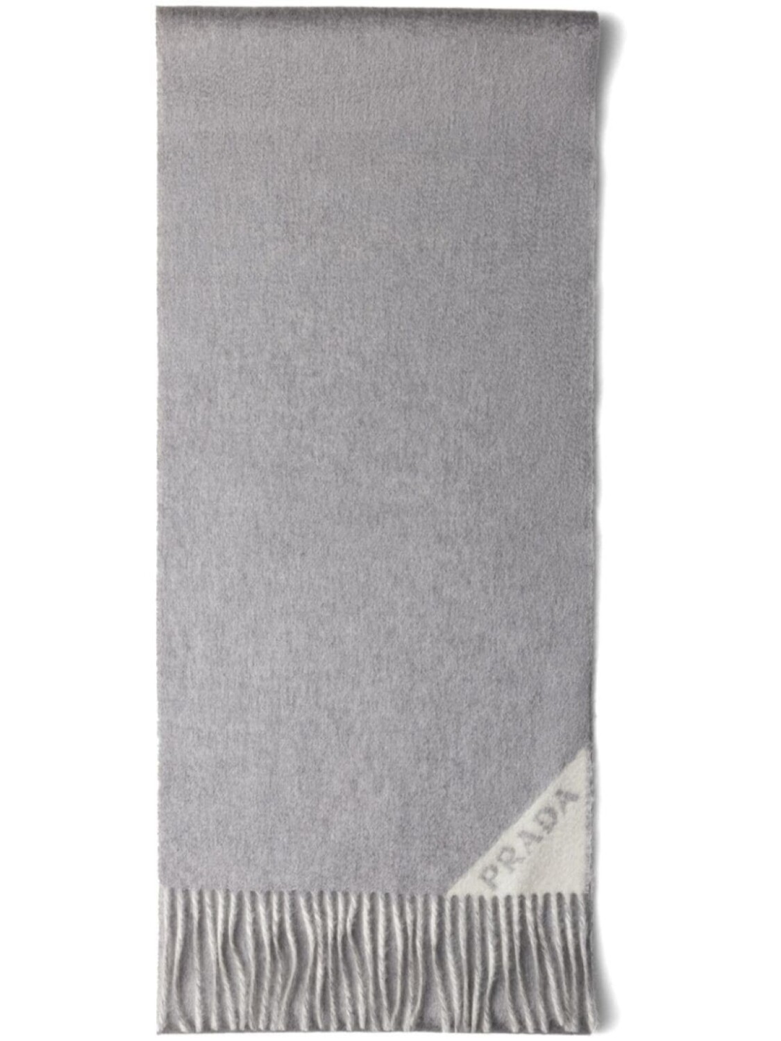 Двусторонний кашемировый шарф Prada, серый
Двусторонний кашемировый шарф Prada, серый