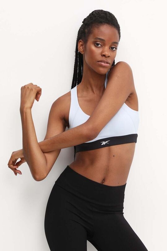 Спортивный бюстгальтер Identity Training Reebok, синий
Спортивный бюстгальтер Identity Training Reebok, синий