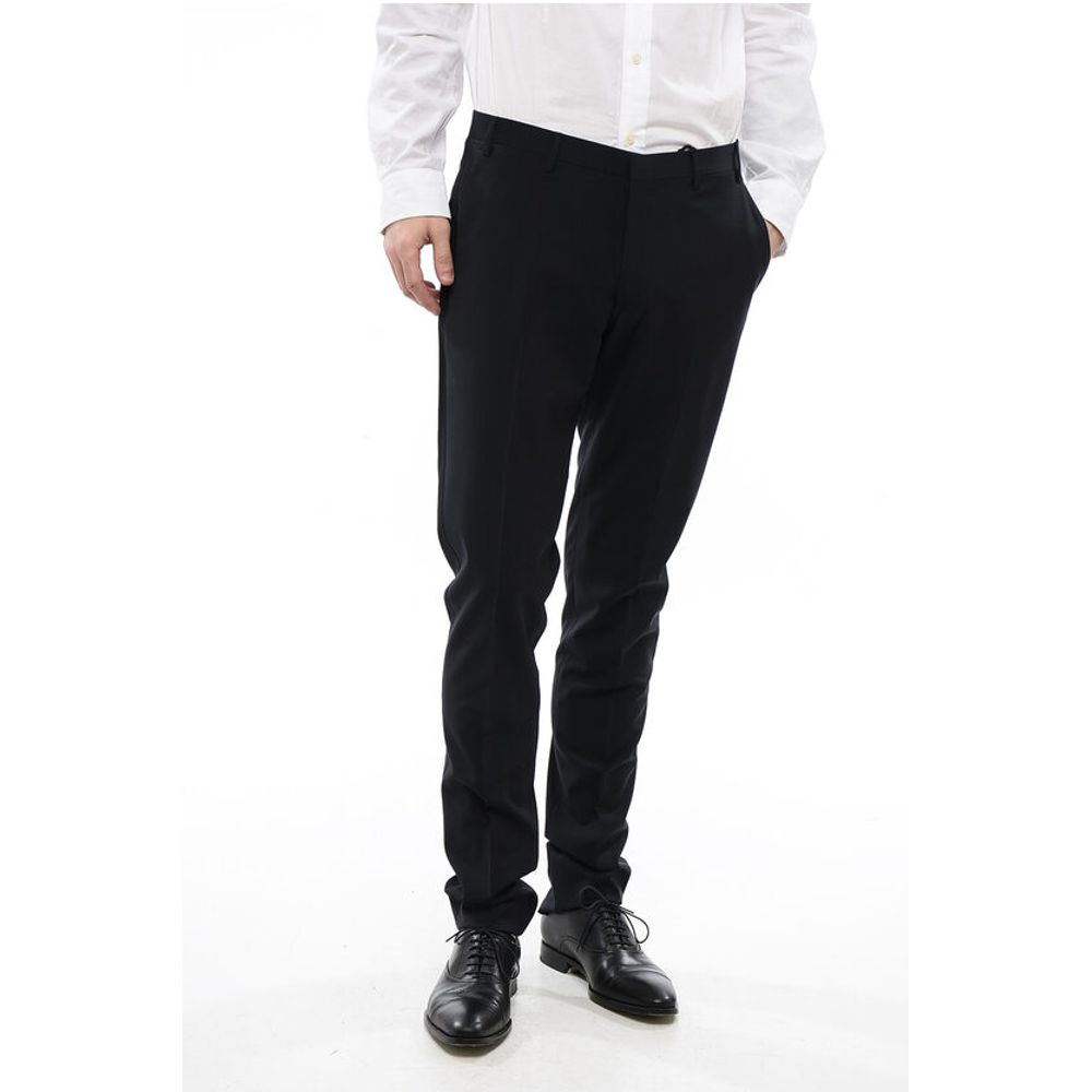 CC COLLECTION Шерстяные облегающие брюки-чиносы Corneliani, Blue
CC COLLECTION Шерстяные облегающие брюки-чиносы Corneliani, Blue