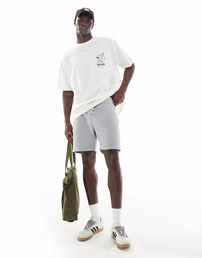 Узкие трикотажные шорты ASOS DESIGN серого меланжевого цвета
Узкие трикотажные шорты ASOS DESIGN серого меланжевого цвета