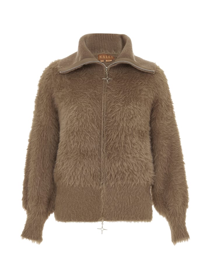 Женский кардиган серо-коричневого цвета faina
Женский кардиган серо-коричневого цвета faina