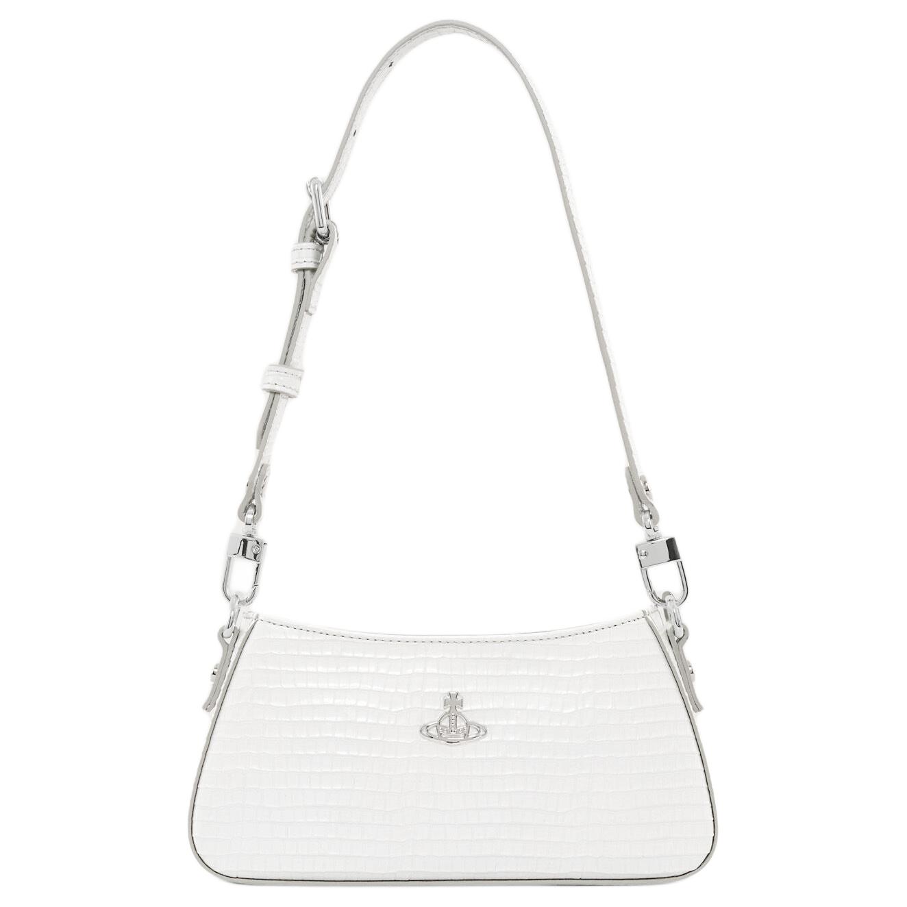 Vivienne Westwood Женская белая сумка через плечо из телячьей кожи
Vivienne Westwood Женская белая сумка через плечо из телячьей кожи