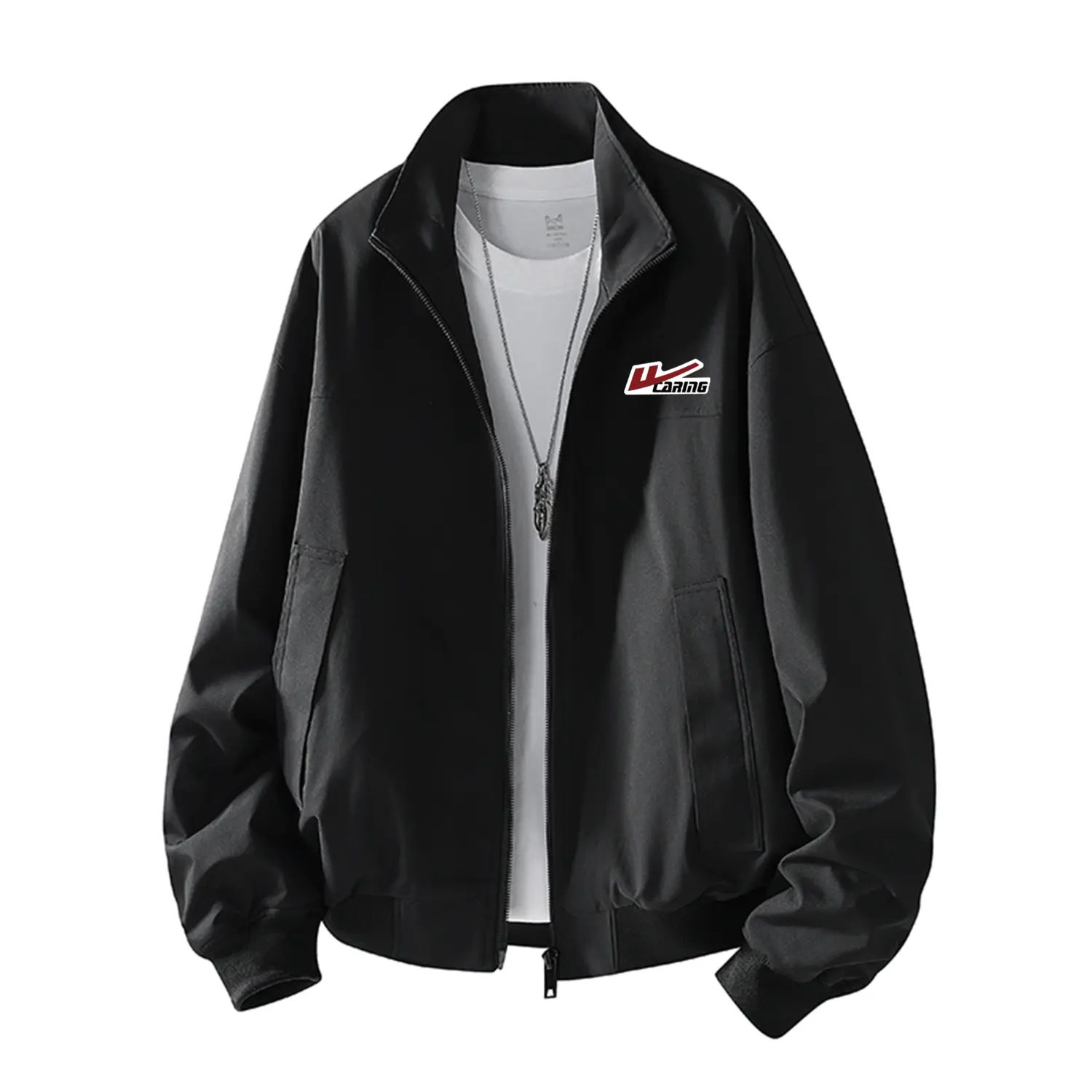 Куртка женская Stand Collar Moderate Others WARRIOR, черный (diy badge)
Куртка женская Stand Collar Moderate Others WARRIOR, черный (diy badge)