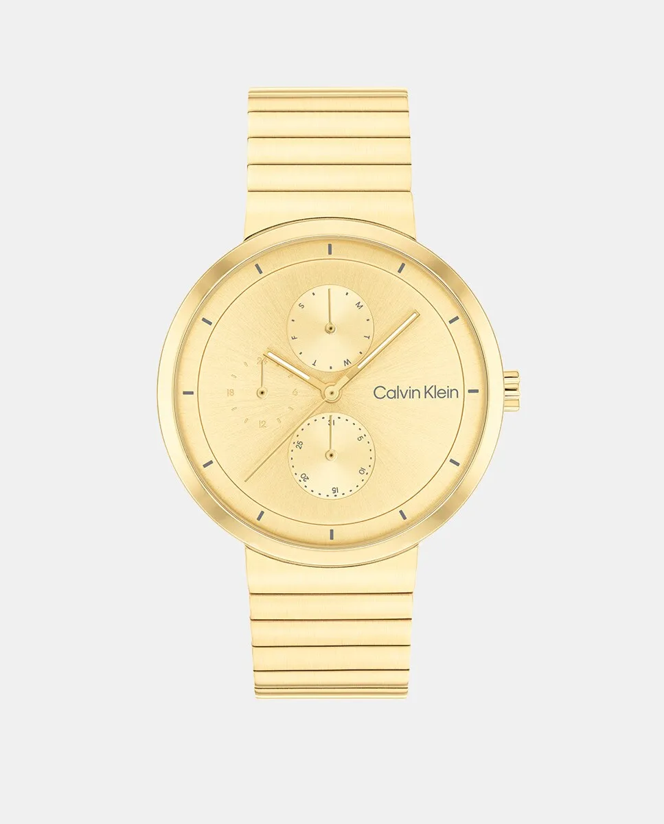 Многофункциональные женские часы Create 25100030 из золотой стали Calvin Klein, золотой
Многофункциональные женские часы Create 25100030 из золотой стали Calvin Klein, золотой