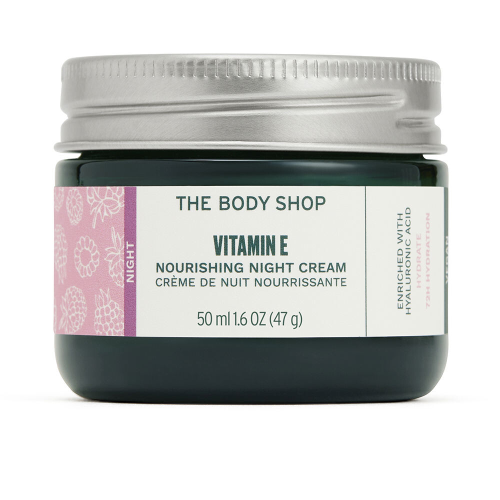 Увлажняющий крем для ухода за лицом Vitamin e night nourishing cream The body shop, 50 мл
Увлажняющий крем для ухода за лицом Vitamin e night nourishing cream The body shop, 50 мл