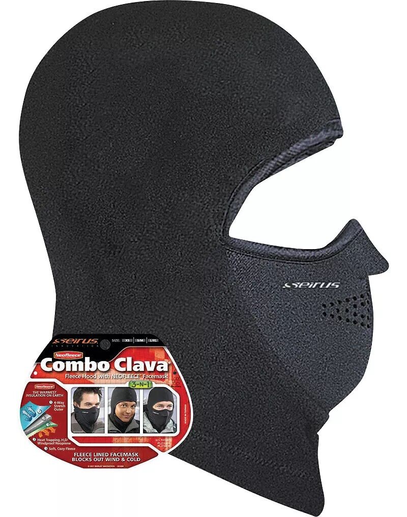 Молодежная балаклава Seirus, черный
Молодежная балаклава Seirus, черный